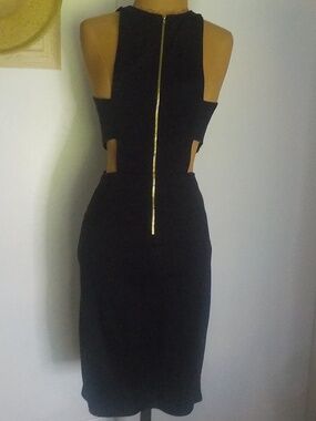 OPEN SIDES PENCIL DRESS